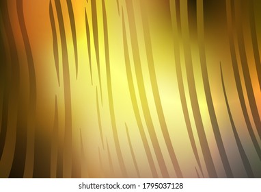 Dark Green, Yellow vector abstract blurred background. Colorful abstract illustration with gradient. New style for your business design.
