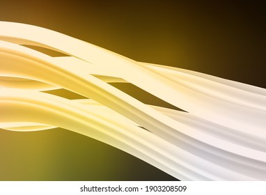 Dark Green, Yellow vector abstract bright template. Colorful illustration in abstract style with gradient. Completely new design for your business.