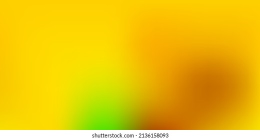 Dark Green, Yellow vector abstract blur backdrop. Blur colorful illustration in brand new style. Best choice for your design.