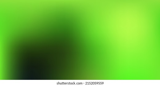 Dunkelgrüner, gelber, abstrakter, unscharfer Hintergrund. Farbige abstrakte Farbverlauf-Illustration im unscharfen Stil. Bildschirmhintergrund für Ihre Web-Apps.