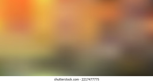 Dark green, yellow vector abstract blur drawing. Colorful illustration with gradient in halftone style. Modern design for your apps.