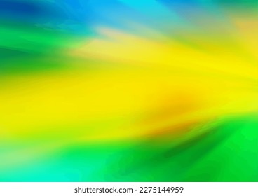 Plantilla abstracta de vector amarillo, verde oscuro. Ilustración abstracta colorida con gradiente. Plantilla para fondos de teléfonos móviles.