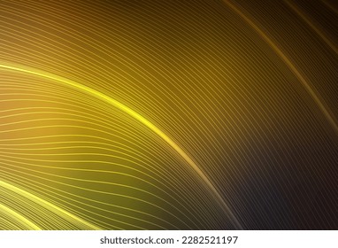 Dark Green, Yellow vector abstract blurred background. Creative illustration in halftone style with gradient. New design for your business.