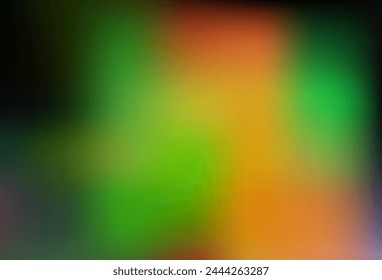 Dark Green, Yellow vector abstract bright background. Shining colorful illustration in a Brand new style. Template for any brand book.