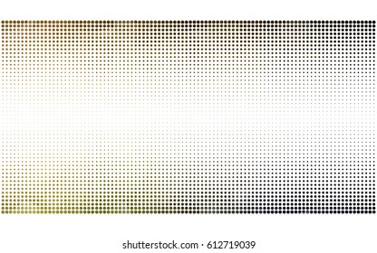 Dark Green, Yellow vector abstract pattern with circles. Geometry template for your business design. Background with colored spheres.