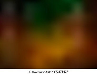 Dark Green, Yellow vector abstract background. Modern geometrical abstract illustration with gradient. The template can be used as a background of a cell phone.