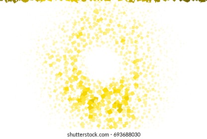 Dark Green, Yellow vector abstract textured polygonal background. Blurry rectangular design. The pattern with repeating rectangles can be used for background.