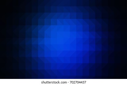 Dark Green, Yellow vector abstract mosaic pattern. A completely new color illustration in a vague style. A completely new design for your business.