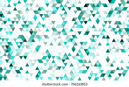 Dark Green, Yellow vector abstract polygonal background. Shining colored illustration in a brand-new style. Brand-new design for your business.