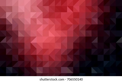 Dark Green, Yellow vector abstract polygonal pattern. Geometric illustration in Origami style with gradient.  Brand-new style for your business design.