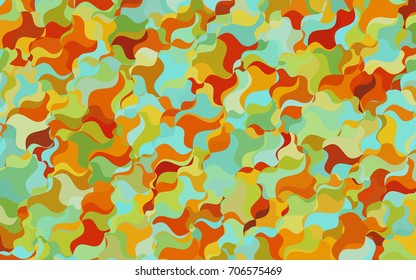 Dark Green, Yellow vector abstract blurred pattern. A completely new color illustration in a vague style. A completely new design for your business.