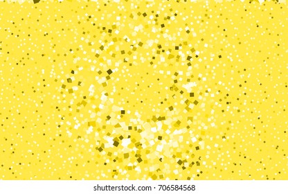 Dark Green, Yellow vector abstract textured polygonal background. Blurry rectangular design. The pattern with repeating rectangles can be used for background.