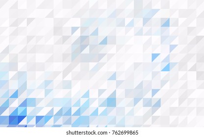 Dark Green, Yellow vector abstract colorful background, which consist of triangles. Pattern with colored triangles on white background.