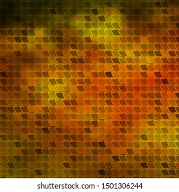 Dark Green, Yellow vector backdrop with rectangles. Rectangles with colorful gradient on abstract background. Template for cellphones.