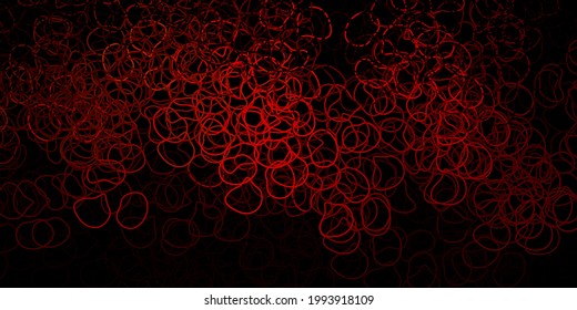 Dark green, yellow vector backdrop with chaotic shapes. Colorful abstract forms with gradient in simple style. Background for cell phones.