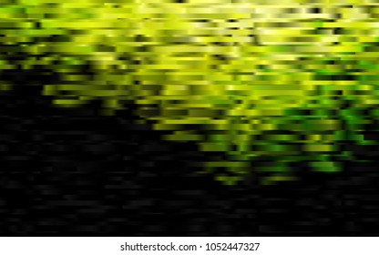 Dark Green, Yellow vector background with straight lines. Shining colored illustration with narrow lines. The pattern can be used for websites.