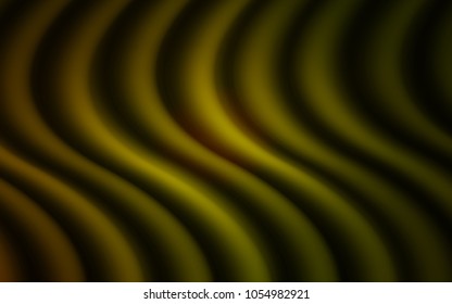 Dark Green, Yellow vector background with bubble shapes. Brand-new colored illustration in marble style with gradient. A completely new template for your business design.
