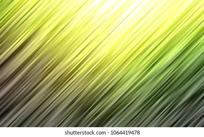 Dark Green, Yellow vector background with bubble shapes. Blurred geometric sample with gradient bubbles.  Marble design for your web site.