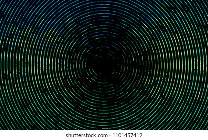 Dark Green, Yellow vector background with liquid shapes. An elegant bright illustration with gradient. Textured wave pattern for backgrounds.