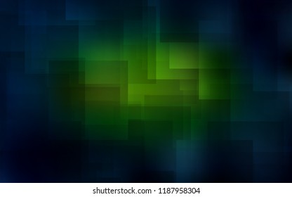 Dark Green, Yellow vector background with straight lines. Modern geometrical abstract illustration with Lines. Pattern for ads, posters, banners.