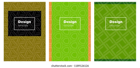 Dark Green, Yellow vector background for books. Abstract booklet on colored background with gradient. Template for magazines, jurnals.