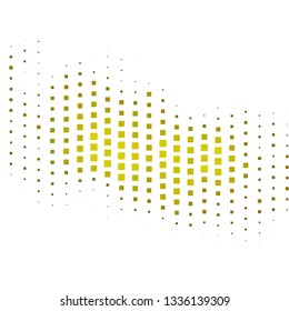Dark Green, Yellow vector background with rectangles. Abstract gradient illustration with colorful rectangles. Pattern for commercials, ads.