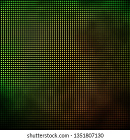 Dark Green, Yellow vector background with circles. Abstract illustration with colorful spots in nature style. Pattern for booklets, leaflets.