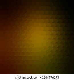 Dark Green, Yellow vector background with lines. Gradient illustration with straight lines in abstract style. Pattern for websites, landing pages.