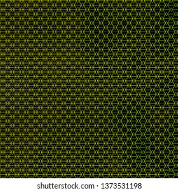 Dark Green, Yellow vector background with lines, triangles. Shining abstract illustration with colorful triangles. Pattern for commercials.