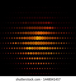 Dark Green, Yellow vector background with circles. Abstract illustration with colorful spots in nature style. Pattern for wallpapers, curtains.