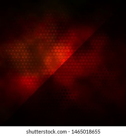 Dark Green, Yellow vector background with circles. Abstract colorful disks on simple gradient background. Pattern for booklets, leaflets.