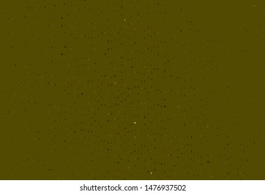 Dark Green, Yellow vector background with signs of alphabet. Blurred design in simple style with signs of alphabet. Pattern for booklets, leaflets of education.