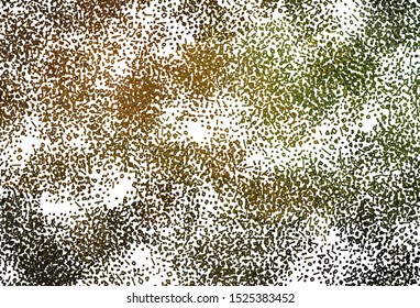 Dark Green, Yellow vector background with abstract shapes. Colorful chaotic forms with gradient in modern style. Modern design for your business card.