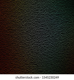 Dark Green, Yellow vector background with curves. Colorful illustration in circular style with lines. Pattern for websites, landing pages.