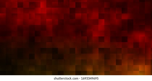 Dark Green, Yellow vector background with rectangles. Abstract gradient illustration with colorful rectangles. Pattern for websites, landing pages.