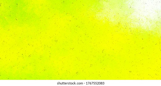 Dark green, yellow vector background with spots. Colorful illustration with gradient dots in nature style. Pattern for websites.