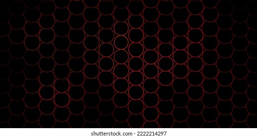 Verde oscuro, fondo vectorial amarillo con burbujas. Ilustración abstracta brillante con gotas coloridas. Patrón para papeles pintados, cortinas.