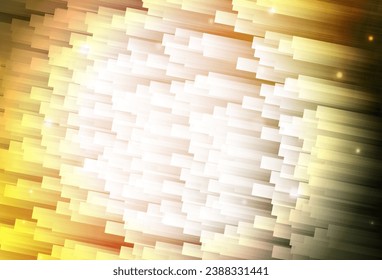 Dark Green, Yellow vector background with straight lines. Shining colored illustration with sharp stripes. Pattern for ad, booklets, leaflets.