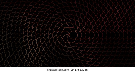 Dark Green, Yellow vector background with circles. Illustration with set of shining colorful abstract spheres. Design for posters, banners.