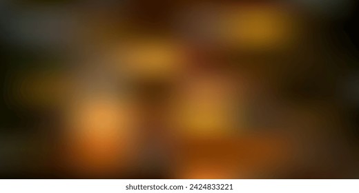 Diseño de desenfoque vectorial verde oscuro y amarillo. Ilustración de desenfoque colorido brillante en estilo abstracto. Antecedentes para diseñadores web.