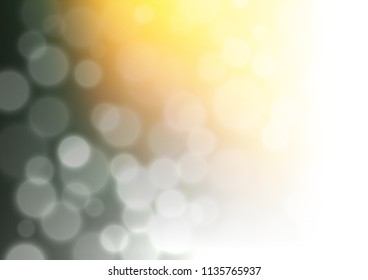 Dark Green, Yellow vector blurred bright template. A vague abstract illustration with gradient. Brand new style for your business design.