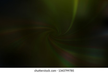 Dark Green, Yellow vector blurred and colored pattern. Abstract colorful illustration with gradient. Background for designs.