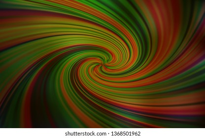 Dark Green, Yellow vector blurred bright pattern. Modern abstract illustration with gradient. Smart design for your work.