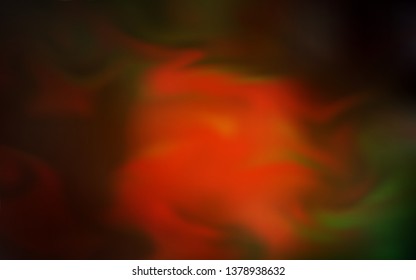 Dark Green, Yellow vector blurred bright pattern. Colorful illustration in abstract style with gradient. New way of your design.