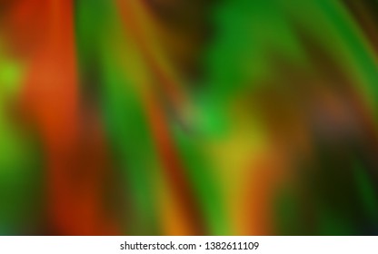 Dark Green, Yellow vector blurred bright pattern. Abstract colorful illustration with gradient. New style design for your brand book.
