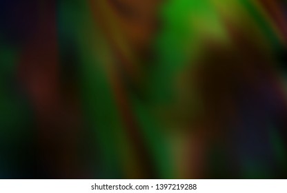 Dark Green, Yellow vector blurred and colored pattern. Modern abstract illustration with gradient. Smart design for your work.