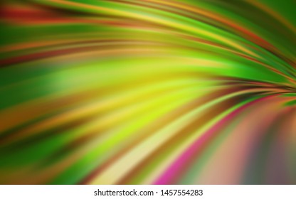Dark Green, Yellow vector blurred and colored pattern. An elegant bright illustration with gradient. Elegant background for a brand book.