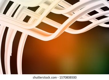 Dark Green, Yellow vector blurred shine abstract texture. Modern abstract illustration with gradient. New way of your design.