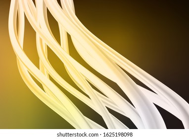 Dark Green, Yellow vector blurred template. Modern abstract illustration with gradient. Background for a cell phone.