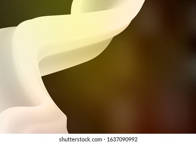 Dark Green, Yellow vector blurred pattern. Modern abstract illustration with gradient. New style design for your brand book.